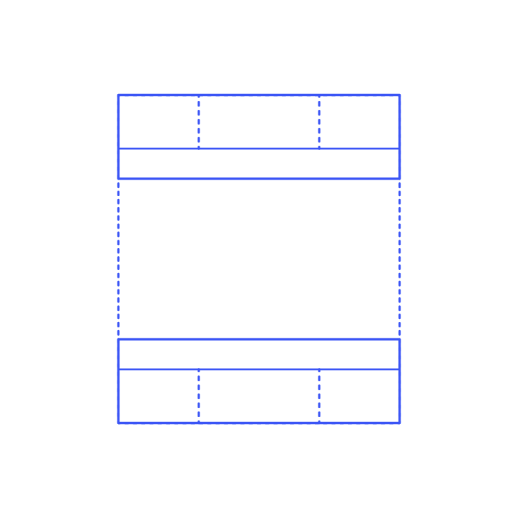 Layouts Pantries Butler Framed Double 2 Side Stencil Svg Design File Free Vectors